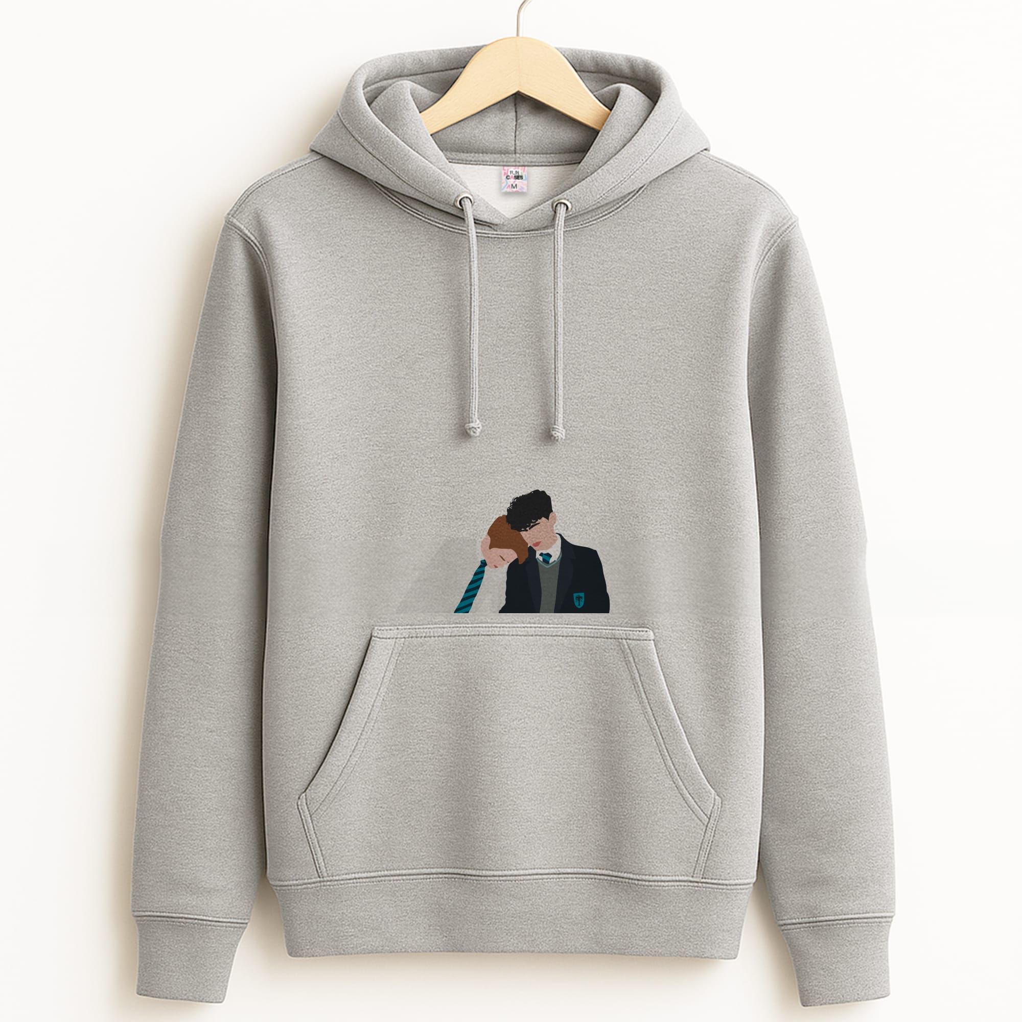 Nick And Charlie School Clothes - Heart TV Grey Hoodie