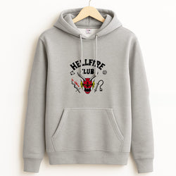 Hellfire Club Logo Grey Hoodie