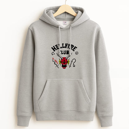 Hellfire Club Logo Grey Hoodie