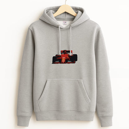 F1 Car  Grey Hoodie