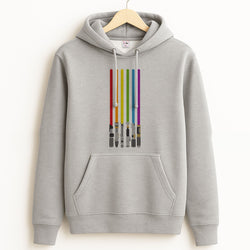 Lightsabers Grey Hoodie