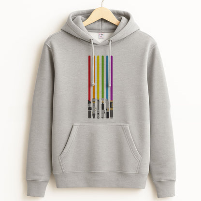 Lightsabers Grey Hoodie