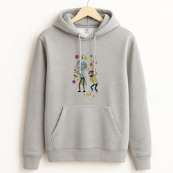 R&M Dancing Grey Hoodie