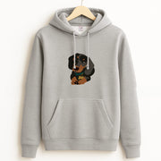 Black & brown - Dachshunds Hoodie 2