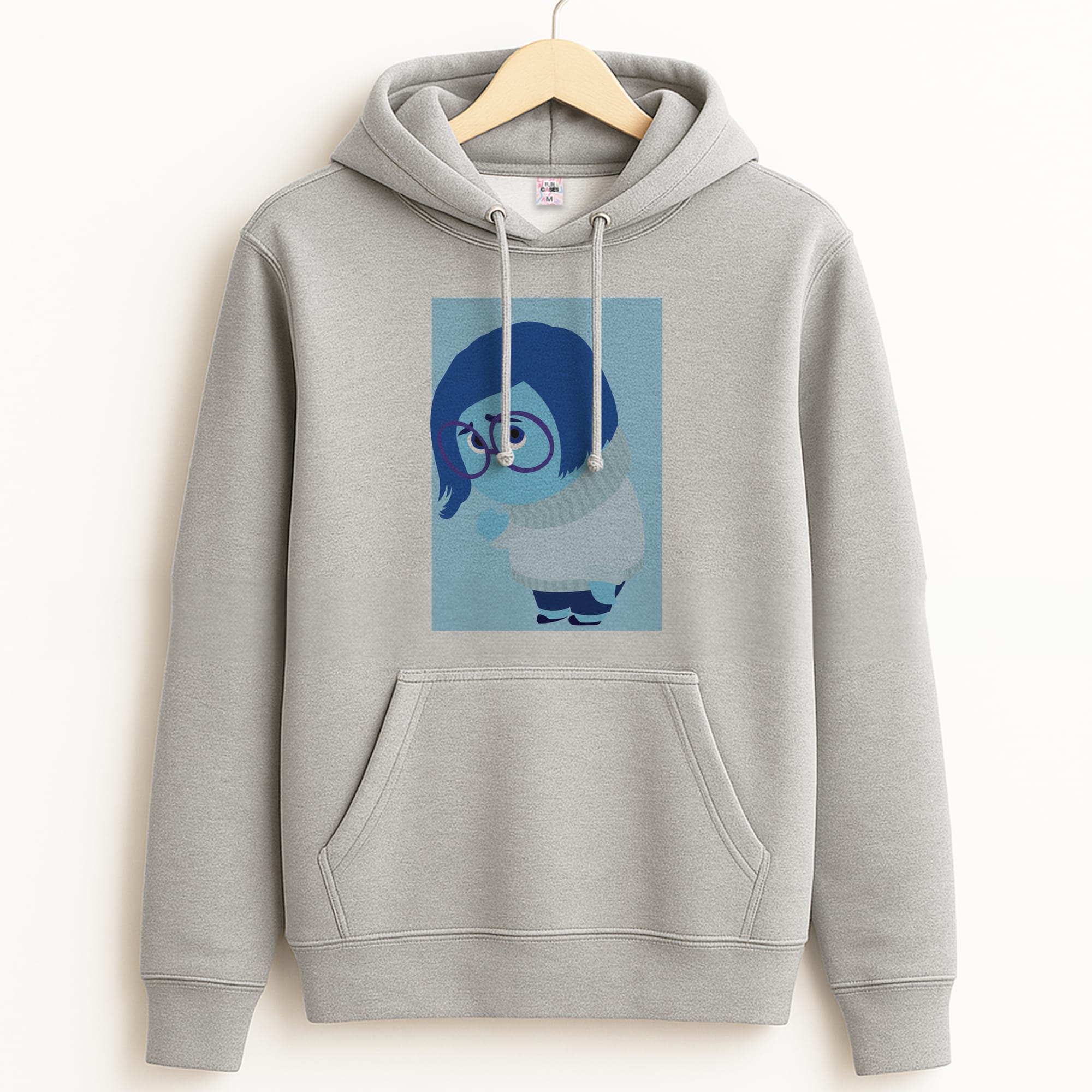 Sadness - Inside Out Grey Hoodie
