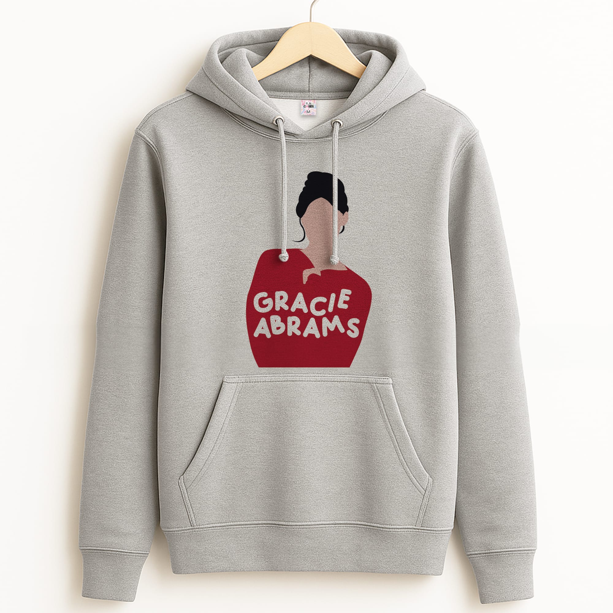 Portrait - Abrams Grey Hoodie
