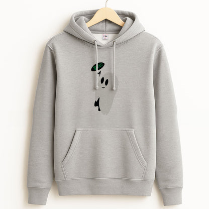 Halloween Pattern 2 Grey Hoodie