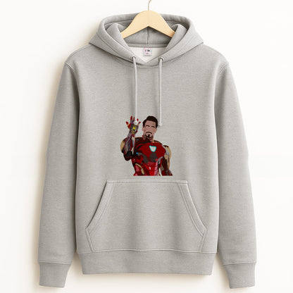 Iron Man Grey Hoodie