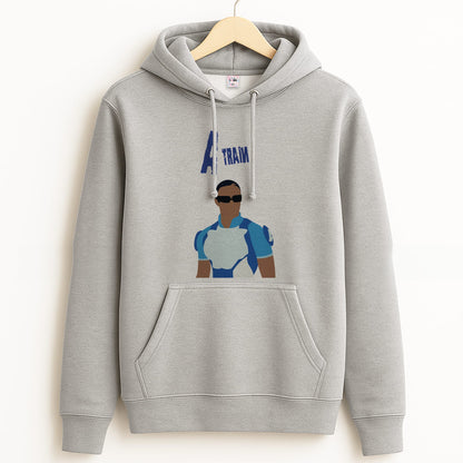 A Train Grey Hoodie