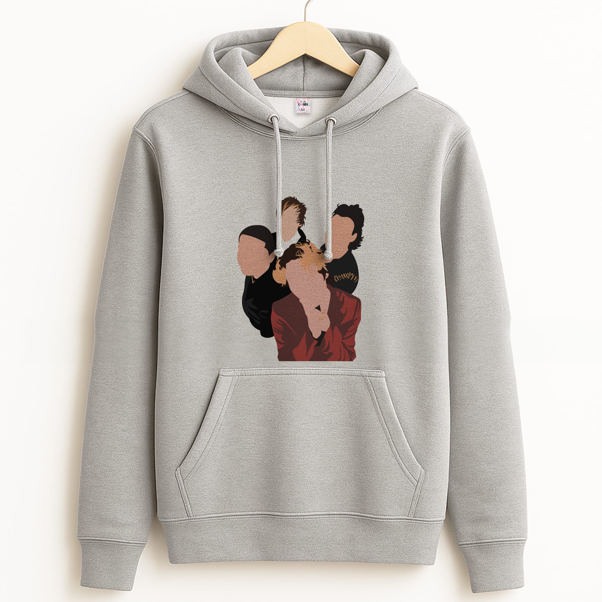 Group Photo Grey Hoodie