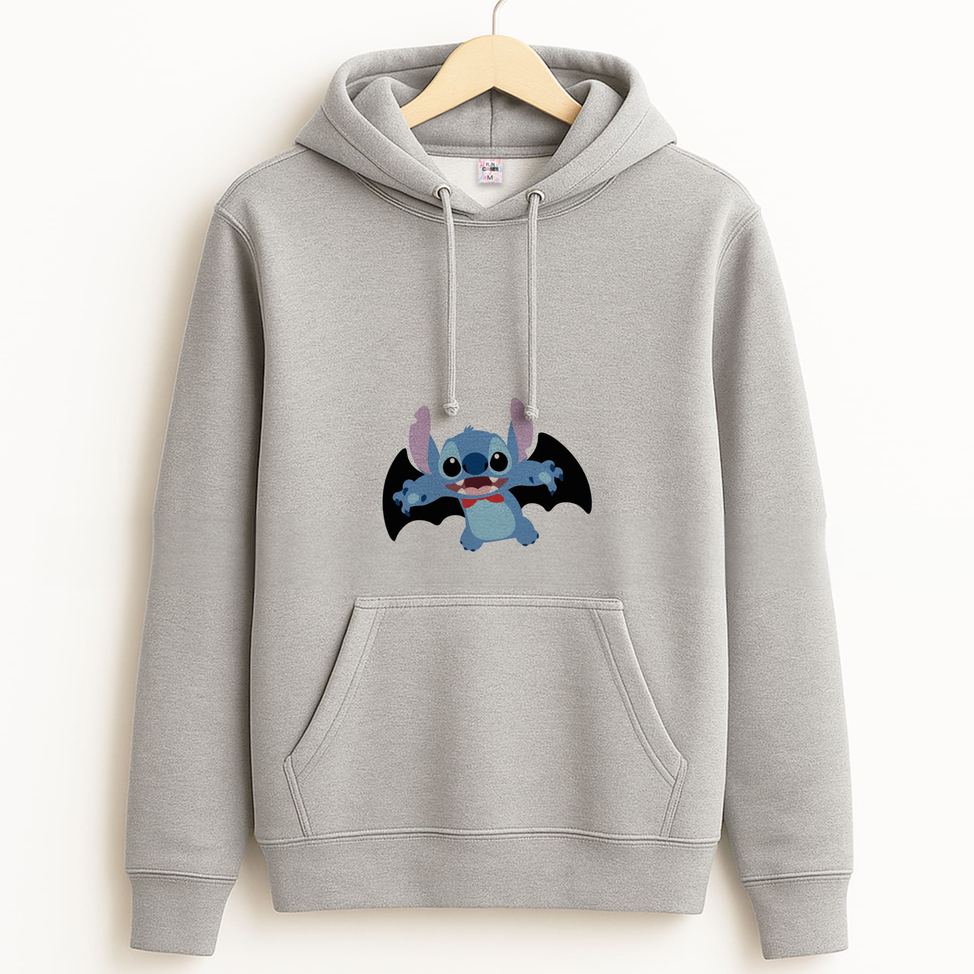 Vampire Alien Blue Halloween Grey Hoodie