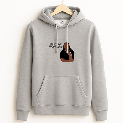 Are You Not Embarazzed? - British Pop Culture Grey Hoodie