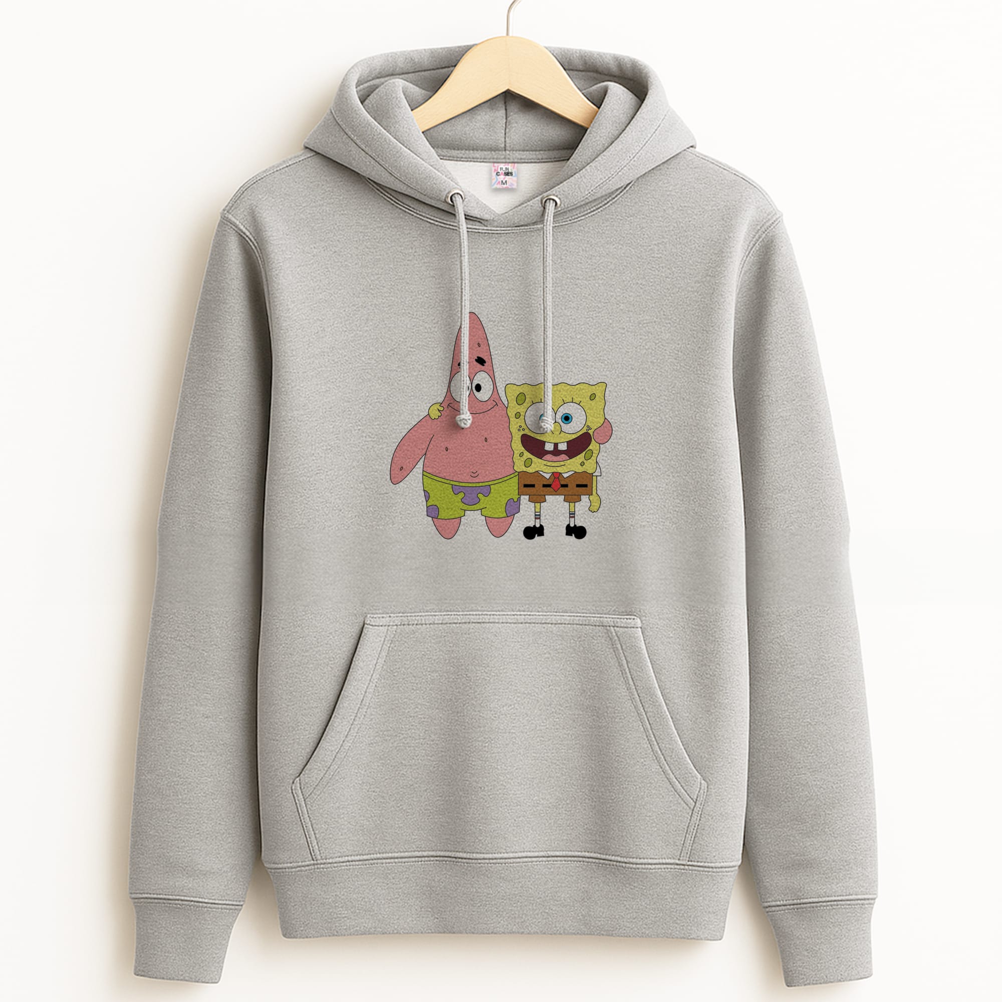 Patrick And Sponge Hoodie