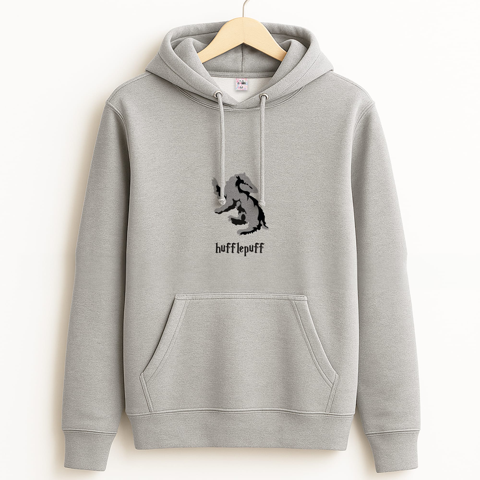 Hufflepuff Grey Hoodie