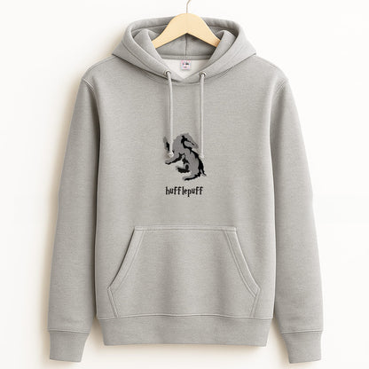 Hufflepuff Grey Hoodie