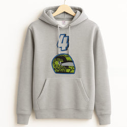 Helmet 4 Grey Hoodie