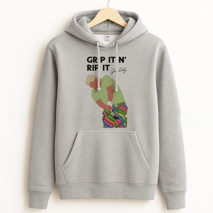 Grip It N Rip It  Grey Hoodie