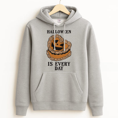 Halloween Is Every Day Grey Hoodie