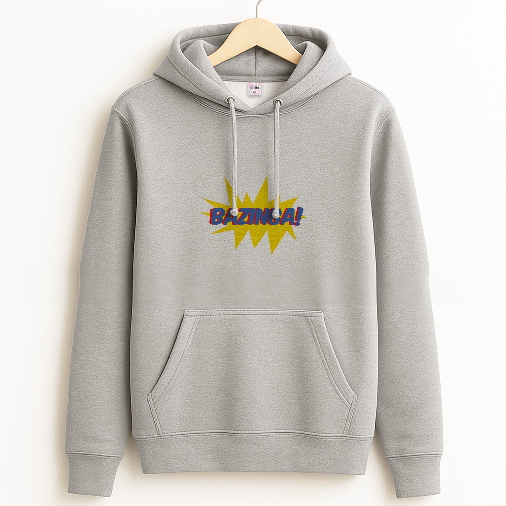 Bazinga! - TV Quotes Grey Hoodie