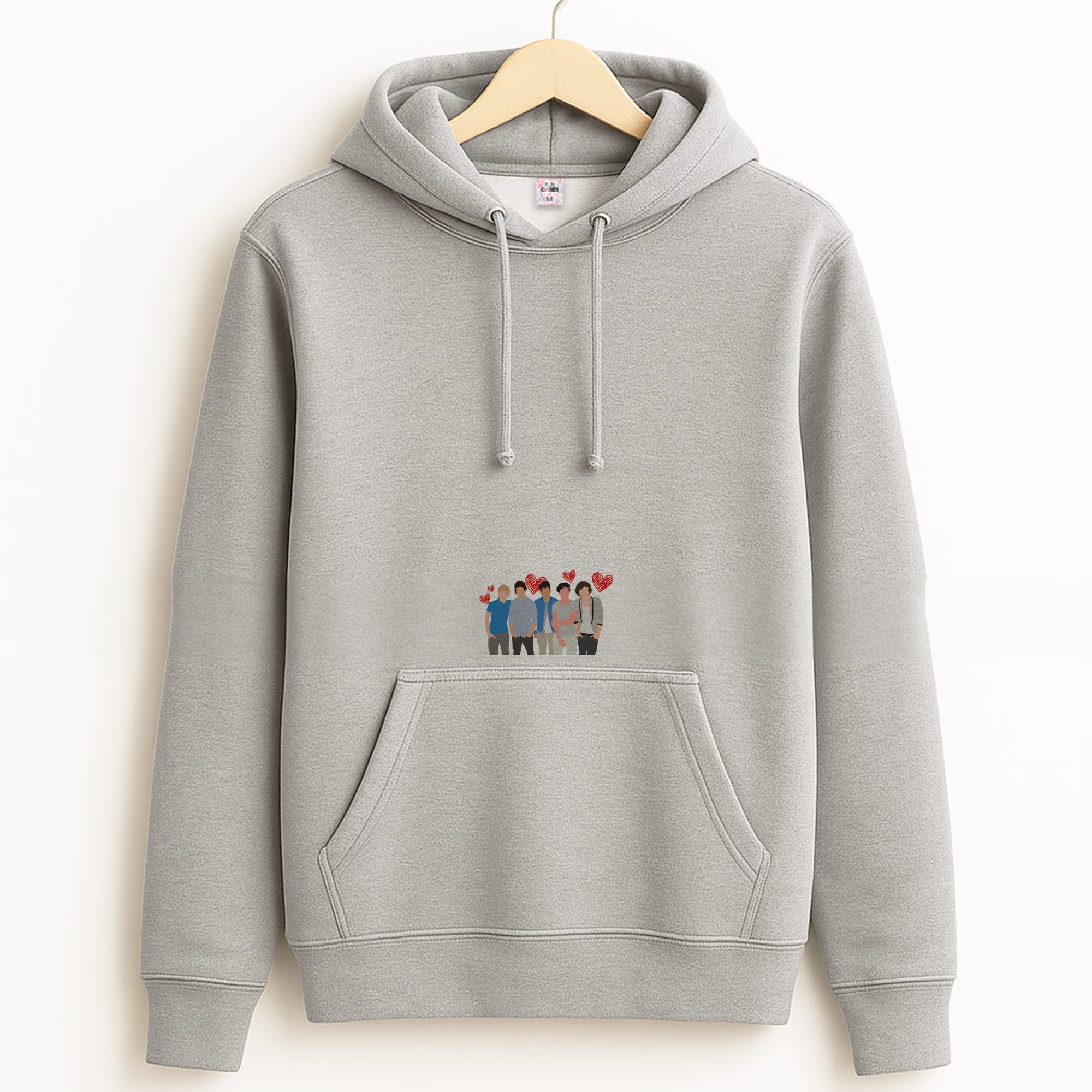 Love Band Grey Hoodie