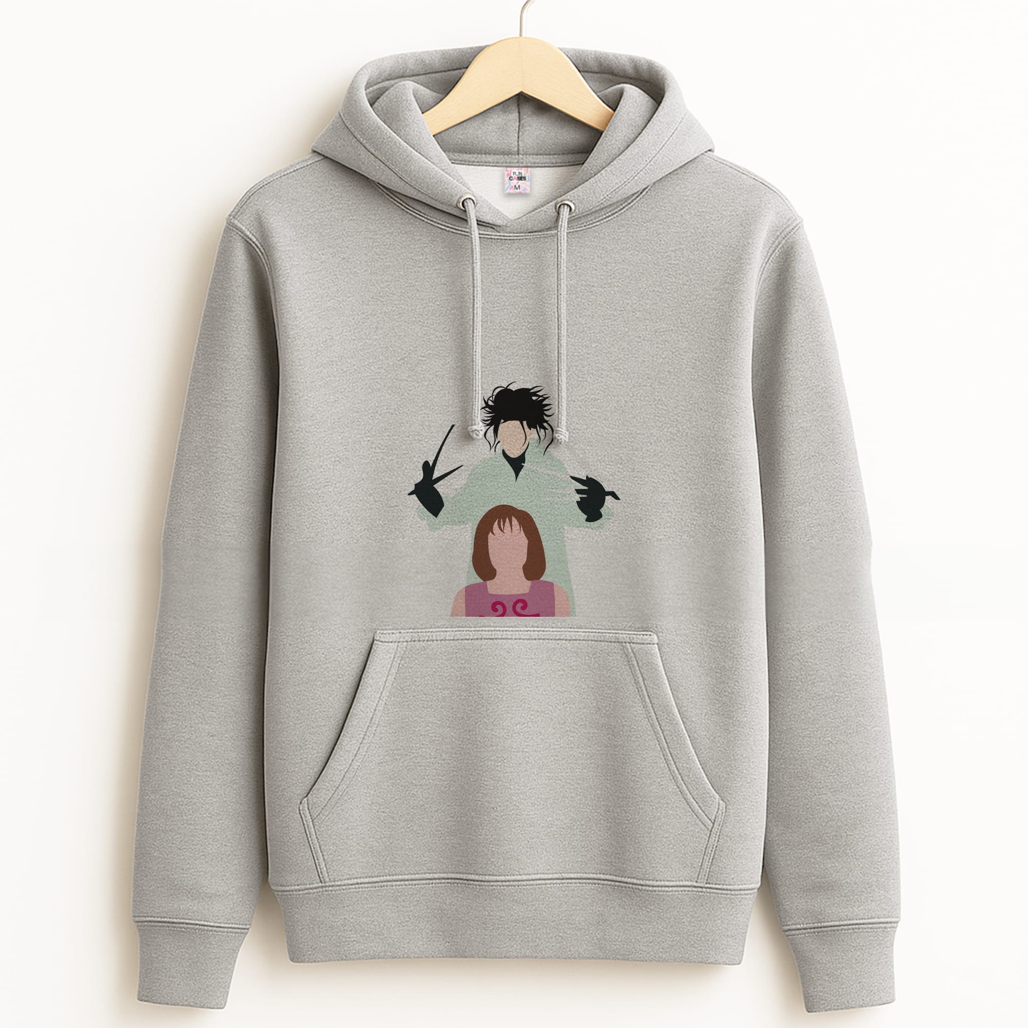 Standing - Scissorhands Grey Hoodie