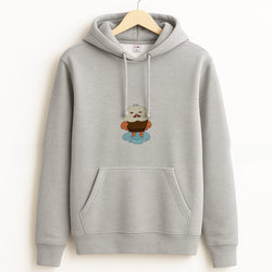 Mr Cupcake Grey Hoodie