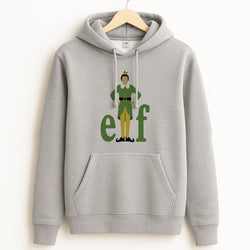 Elf Logo Grey Hoodie