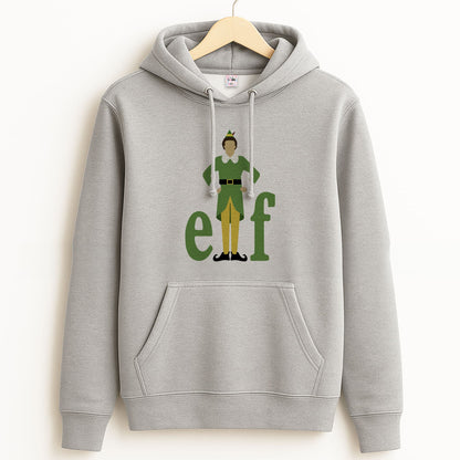 Elf Logo Grey Hoodie