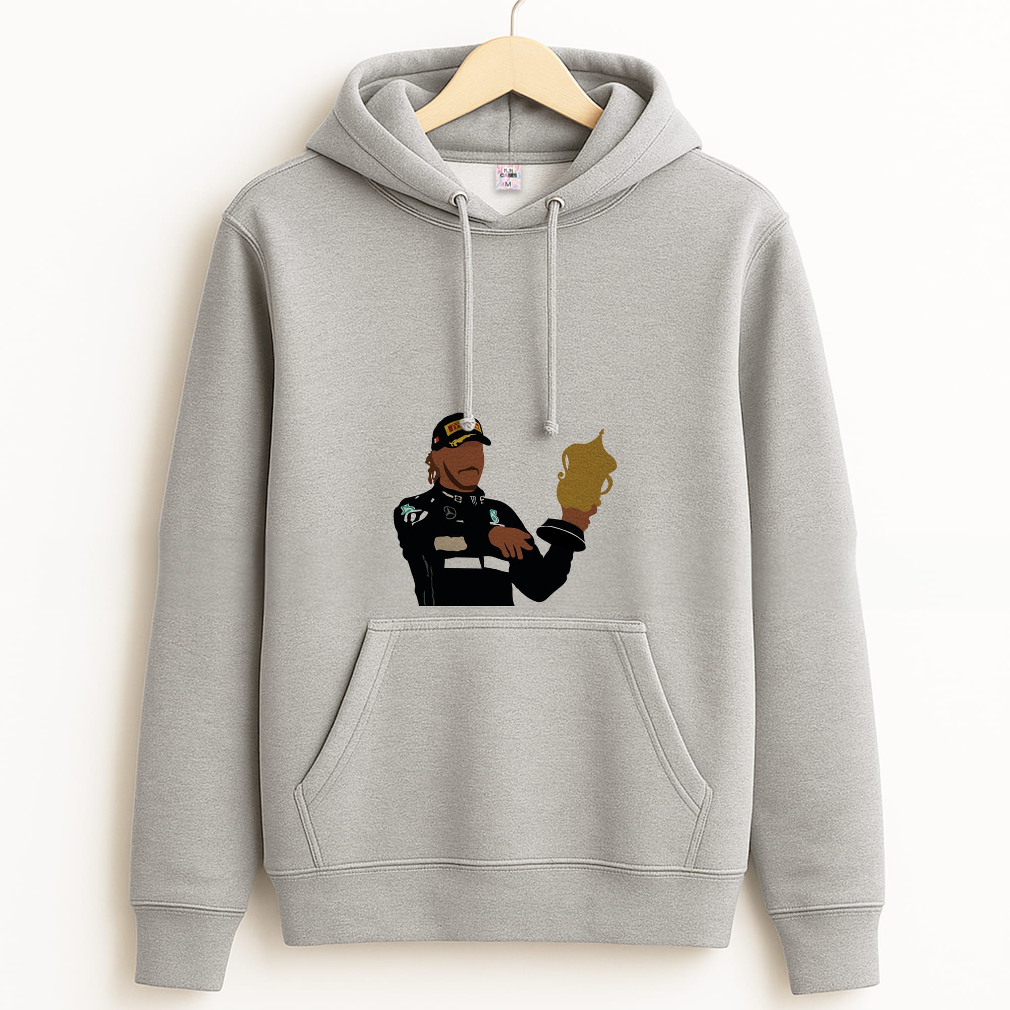 Hamilton - F1 Grey Hoodie