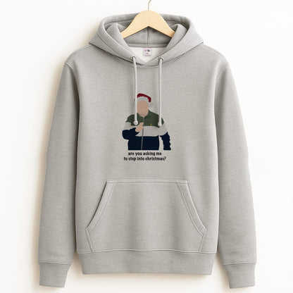 Are You Asking Me To Step Into Christmas - Gavin And Stacey Grey Hoodie