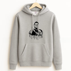 Black & White - Myers Grey Hoodie