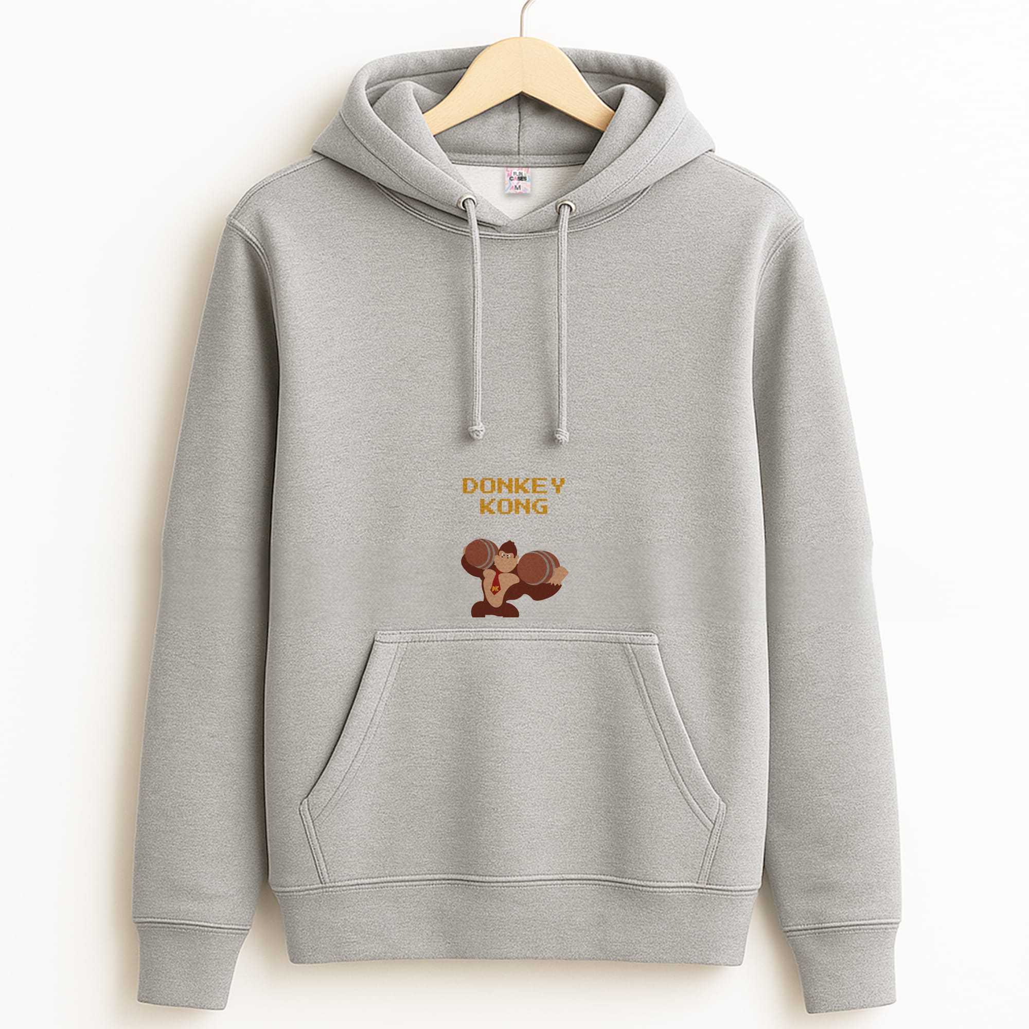 Donkey Kong Grey Hoodie