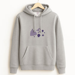 Halloween Pattern 5 Grey Hoodie