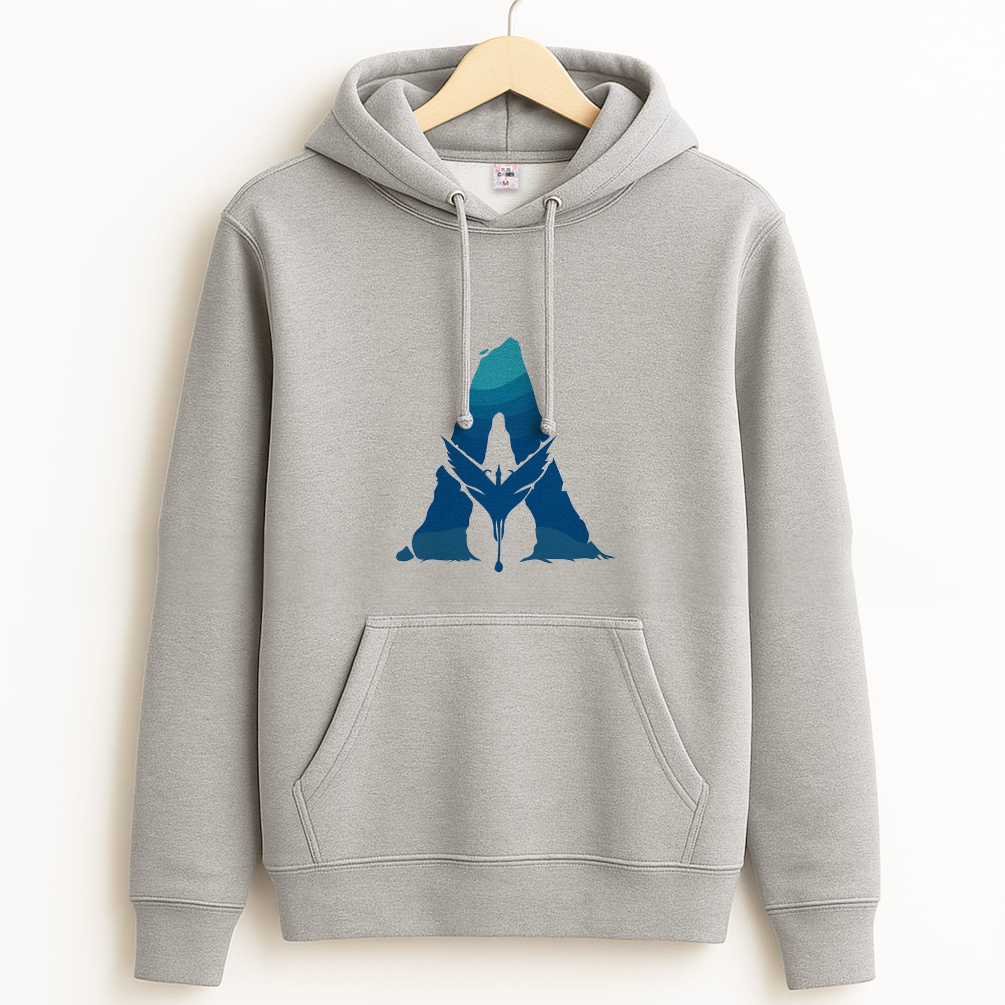 Alien World Logo Grey Hoodie