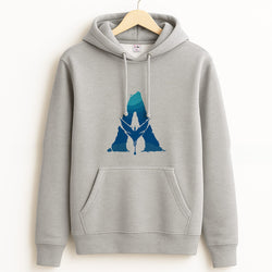 Alien World Logo Grey Hoodie