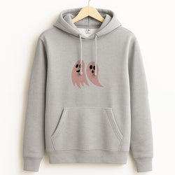 Halloween Pattern 18 Grey Hoodie