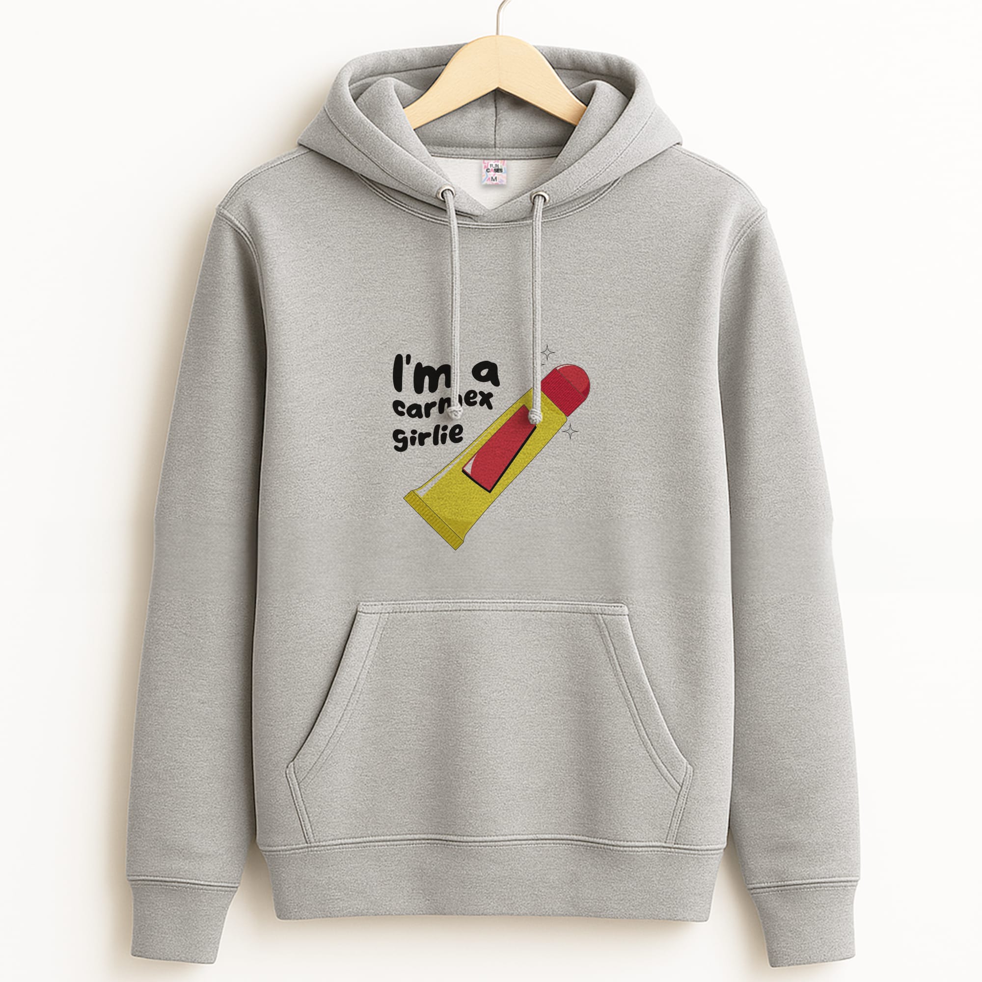 I'm A Carmex Girlie - Chamberlain Grey Hoodie