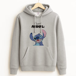 My Sprit Animal Blue Alien Grey Hoodie