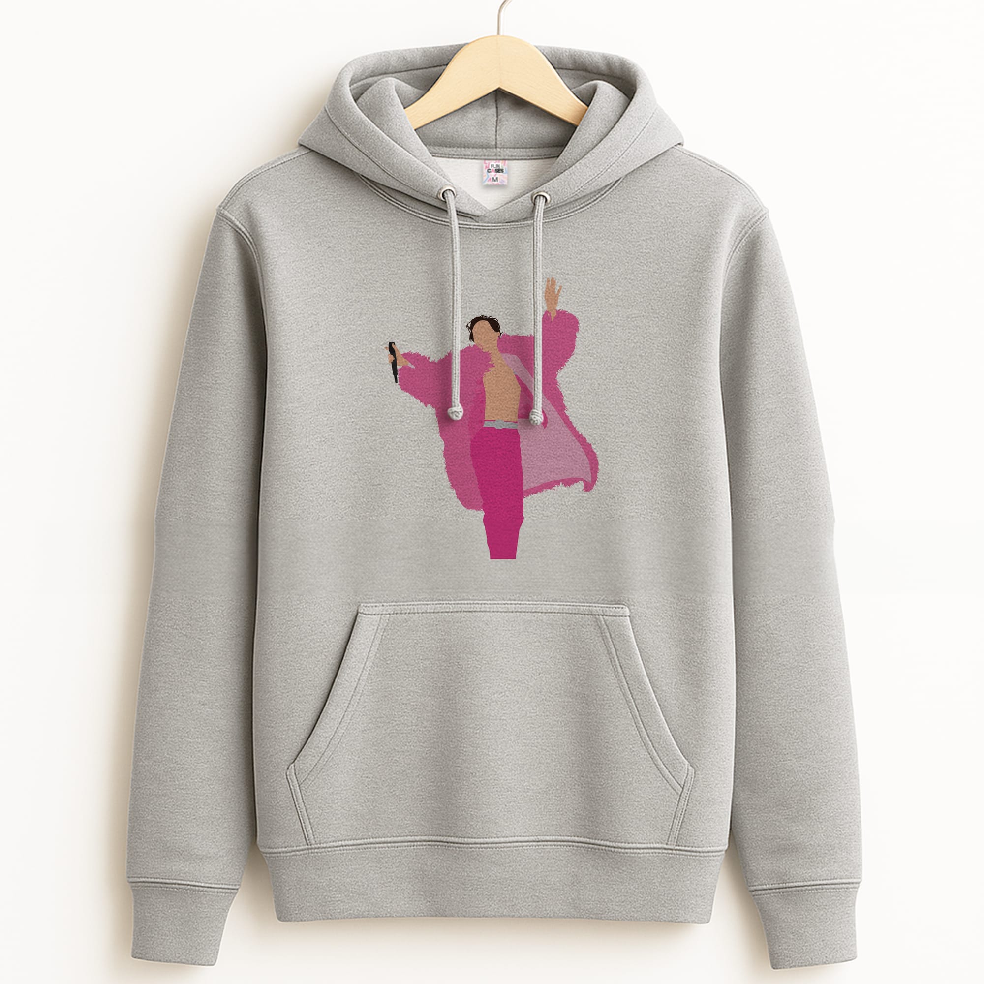 Harry Pink Coat  Hoodie