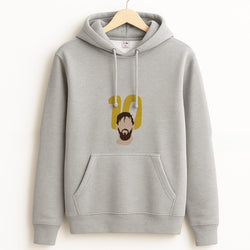 Number 10 - Messi Grey Hoodie