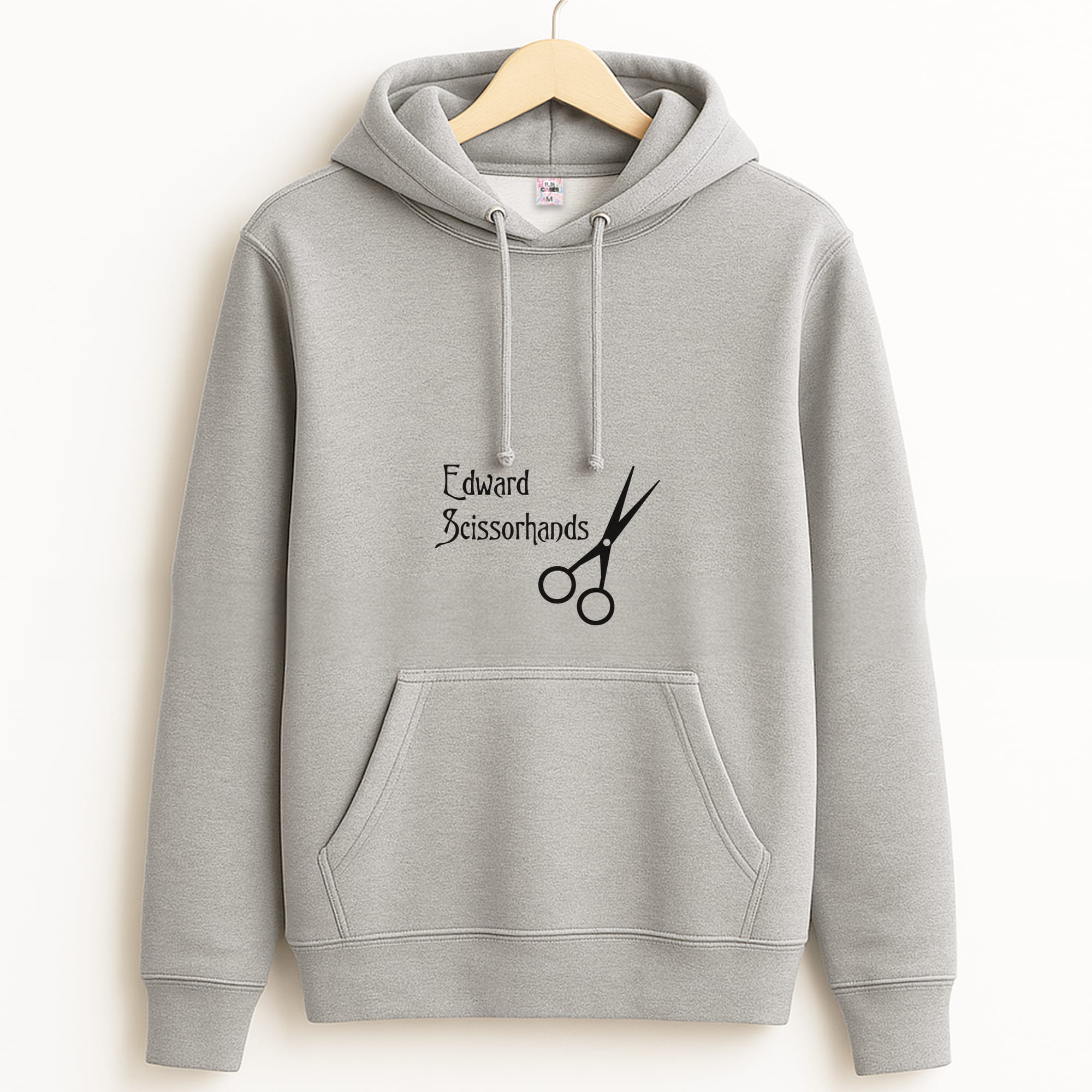 Name - Scissorhands Grey Hoodie