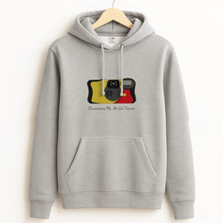 Documenting My Hot Girl Summer Camera Grey Hoodie
