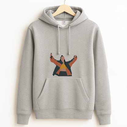 Tulisa - Grey Hoodie