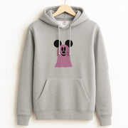 Mouse Ghost Pattern Halloween Hoodie 2