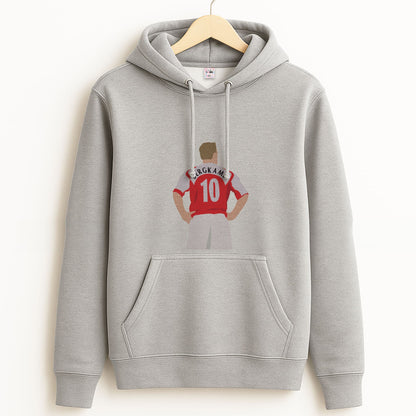 Bergkamp - Football Grey Hoodie
