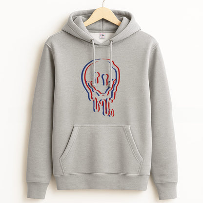 Red Smiley - Juice Grey Hoodie