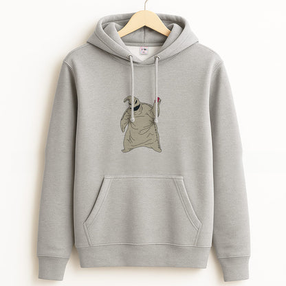 Oogie Boogie Green - TNBC Grey Hoodie