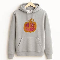 Oh My Gourd Grey Hoodie
