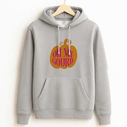 Oh My Gourd Grey Hoodie