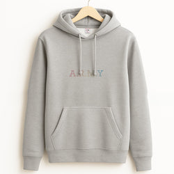 A.R.M.Y - K Pop Grey Hoodie